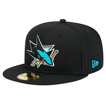 Men's New Era Black San Jose Sharks Core 59FIFTY Fitted Hat