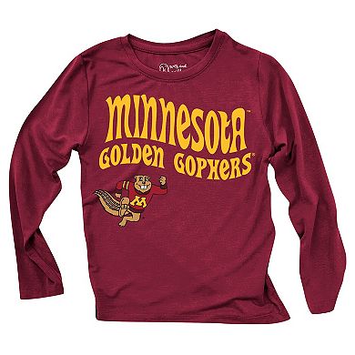 Infant Wes & Willy Minnesota Golden Gophers Long Sleeve Top and Striped Leggings Set