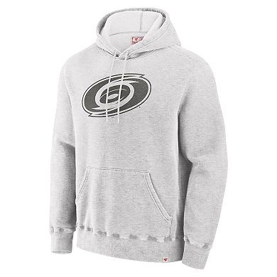 Men's Fanatics Cream Carolina Hurricanes Made in Canada Pullover Hoodie