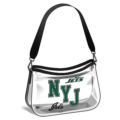 WEAR by Erin Andrews New York Jets Clear Stadium Mini Purse