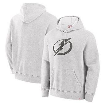 Men's Fanatics Cream Tampa Bay Lightning Made in Canada Pullover Hoodie