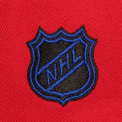 Men's Mitchell & Ness Red New York Rangers Soul Triple Up Snapback Hat