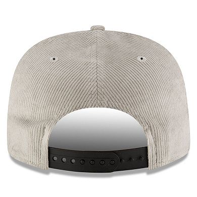 Men's New Era Gray Austin FC Corduroy Golfer Adjustable Hat