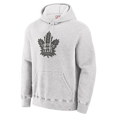 Men's Fanatics Cream Toronto Maple Leafs Made in Canada Pullover Hoodie