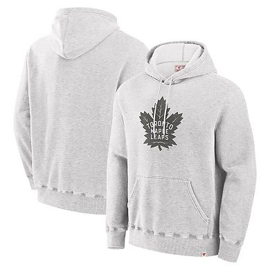 Men's Fanatics Cream Toronto Maple Leafs Made in Canada Pullover Hoodie