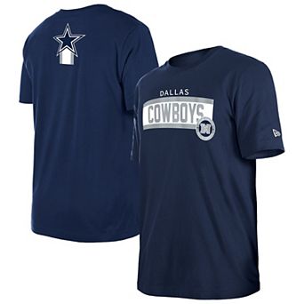 Men's New Era Navy Dallas Cowboys 3rd Down Domestic T-Shirt