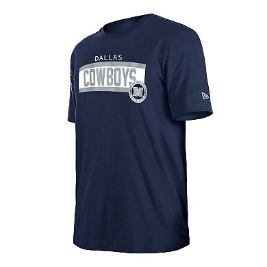Men's New Era Navy Dallas Cowboys 3rd Down Domestic T-Shirt