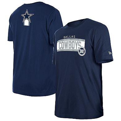 Men's New Era Navy Dallas Cowboys 3rd Down Domestic T-Shirt