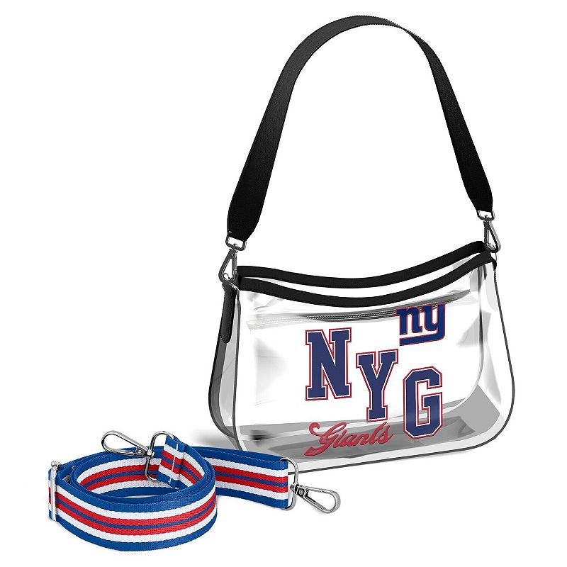 WEAR by Erin Andrews New York Giants Clear Stadium Mini Purse, Team