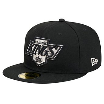 Men's New Era Black Los Angeles Kings Core 59FIFTY Fitted Hat