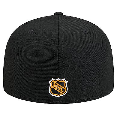 Men's New Era Black Los Angeles Kings Core 59FIFTY Fitted Hat