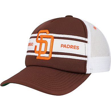 Men's Brown San Diego Padres Sideline Trucker Adjustable Hat