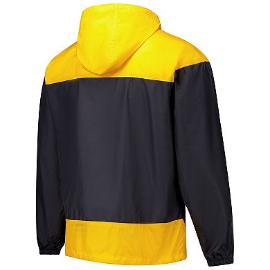  Men's Columbia Black Iowa Hawkeyes Flash Challenger II Omni-Shade Full-Zip Windbreaker Jacket