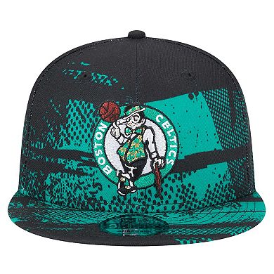 Men's New Era Black Boston Celtics Tip-Off 9FIFTY Snapback Hat