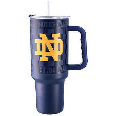Notre Dame Fighting Irish 40oz. Checkered Stainless Steel Tumbler