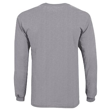 Youth Champion Gray Tennessee Volunteers Distressed Arch Over Logo Long Sleeve T-Shirt