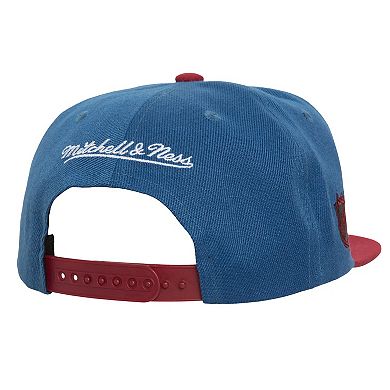 Men's Mitchell & Ness Light Blue Colorado Avalanche Soul Triple Up Snapback Hat