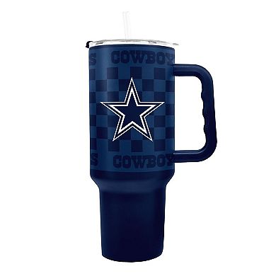 Dallas Cowboys 40oz. Checkered Stainless Steel Tumbler
