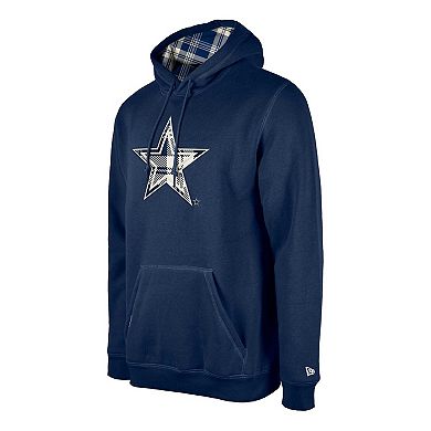 Men's New Era Navy Dallas Cowboys Current Pullover Hoodie