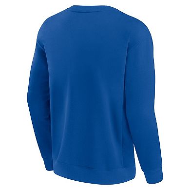 Unisex Fanatics Royal Buffalo Bills Elements Unlimited Fleece Pullover Sweatshirt