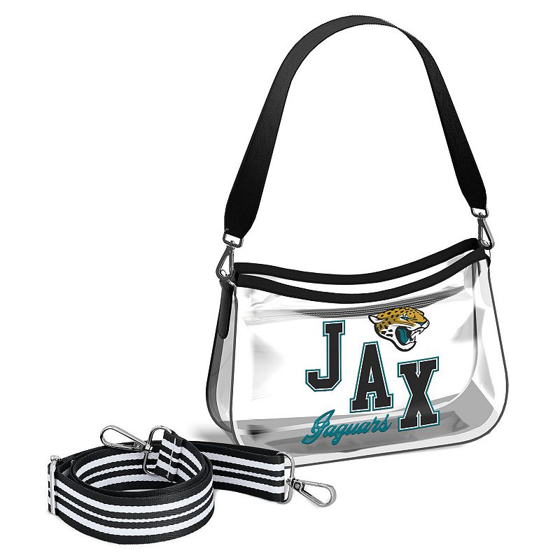 WEAR by Erin Andrews Jacksonville Jaguars Clear Stadium Mini Purse, Team