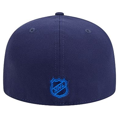 Men's New Era Navy Winnipeg Jets Core 59FIFTY Fitted Hat