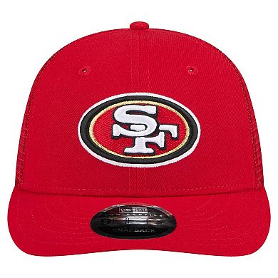 Men's New Era Scarlet San Francisco 49ers Low Profile 9FIFTY Snapback Hat
