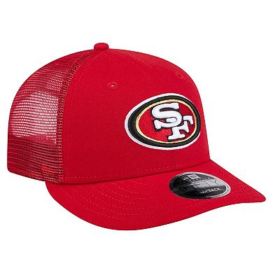 Men's New Era Scarlet San Francisco 49ers Low Profile 9FIFTY Snapback Hat