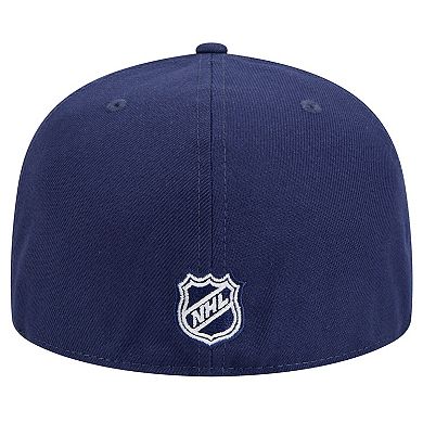 Men's New Era Navy Toronto Maple Leafs Core 59FIFTY Fitted Hat