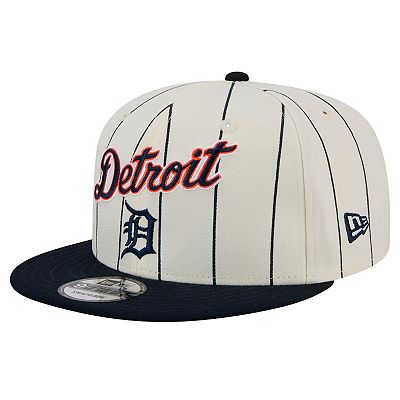 Men's New Era White Detroit Tigers Jersey Pinstripe 9FIFTY