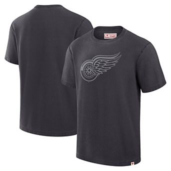 Men's Fanatics Black Detroit Red Wings T-Shirt