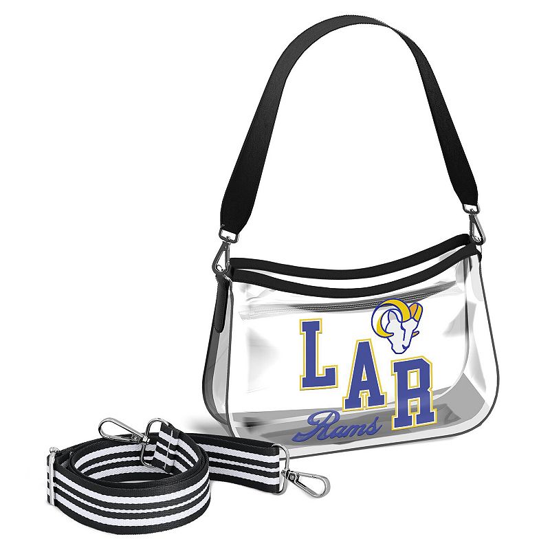 WEAR by Erin Andrews Los Angeles Rams Clear Stadium Mini Purse, Team