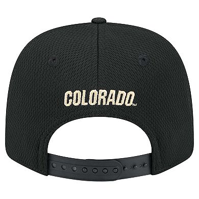 Men's New Era Black Colorado Buffaloes COOLERA 9SEVENTY Rope Stretch-Snap Hat