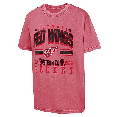 Youth Red Detroit Red Wings Sure Short T-Shirt