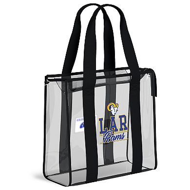WEAR by Erin Andrews Los Angeles Rams Stadium Tote Bag with Team Color Trim