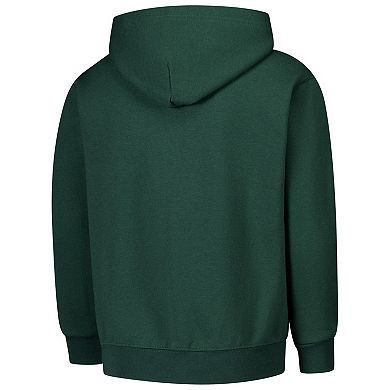 Youth Champion Green Michigan State Spartans Basic Arch Hoodie