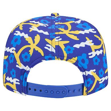 Men's New Era Royal Los Angeles Rams Wakey Wakey Golfer Snapback Hat