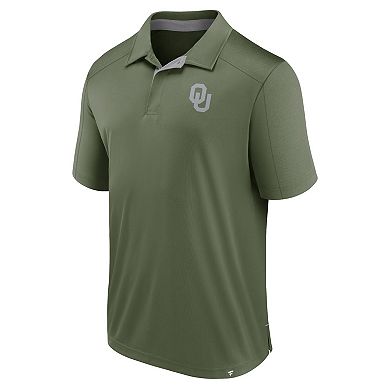 Men's Fanatics Olive Oklahoma Sooners OHT Defender Polo