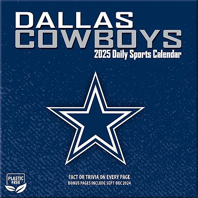 Dallas Cowboys 2025 Boxed Desk Calendar