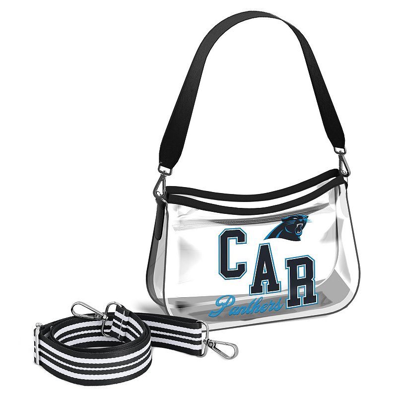 WEAR by Erin Andrews Carolina Panthers Clear Stadium Mini Purse, Team