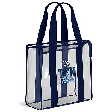 WEAR by Erin Andrews Tennessee Titans Stadium Tote Bag with Team Color Trim