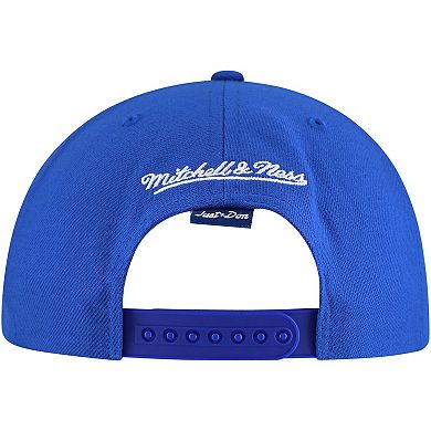 Men's Mitchell & Ness Royal Chicago Cubs Just Don x MLB Lux Script Snapback Hat