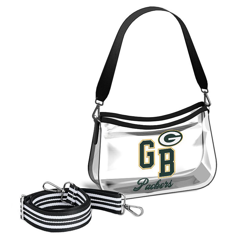 WEAR by Erin Andrews Green Bay Packers Clear Stadium Mini Purse, Team
