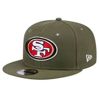 Men's New Era Olive San Francisco 49ers Main 9FIFTY Snapback Hat
