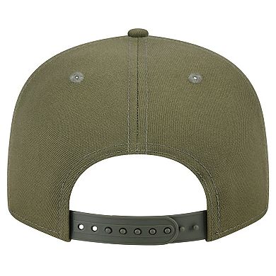 Men's New Era Olive San Francisco 49ers Main 9FIFTY Snapback Hat
