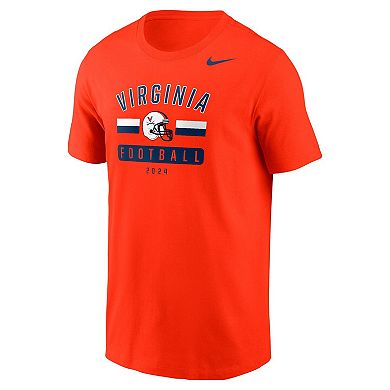 Men's Nike Orange Virginia Cavaliers 2024 Football Fan T-Shirt