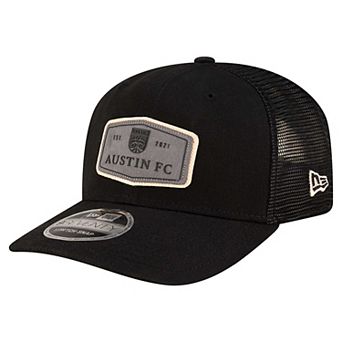 Men's New Era Black Austin FC Labeled 9SEVENTY Trucker Stretch-Snap Adjustable Hat