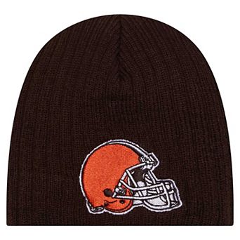 Toddler New Era Brown Cleveland Browns Mini Knit Hat