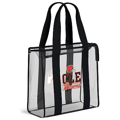 WEAR by Erin Andrews Cleveland Browns Stadium Tote Bag with Team Color Trim