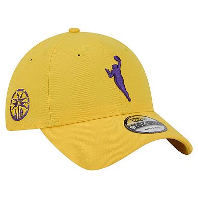 Unisex New Era Gold Los Angeles Sparks 9TWENTY Adjustable Hat